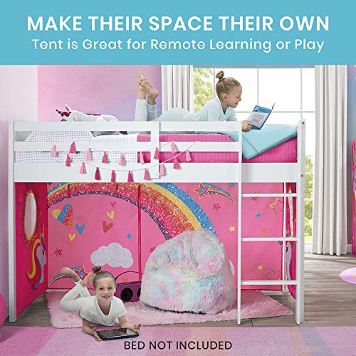 Loft Bed Tent Curtain Set for Low Twin P176