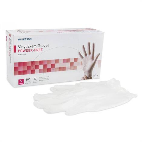 Powder Free Vinyl Exam Gloves X-Large 130/Pack B77144