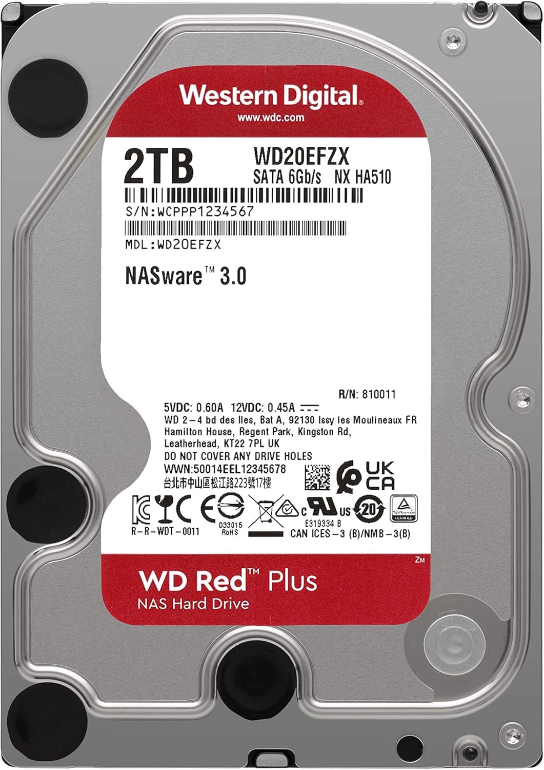 6TB NAS Internal Hard Drive HDD N3605