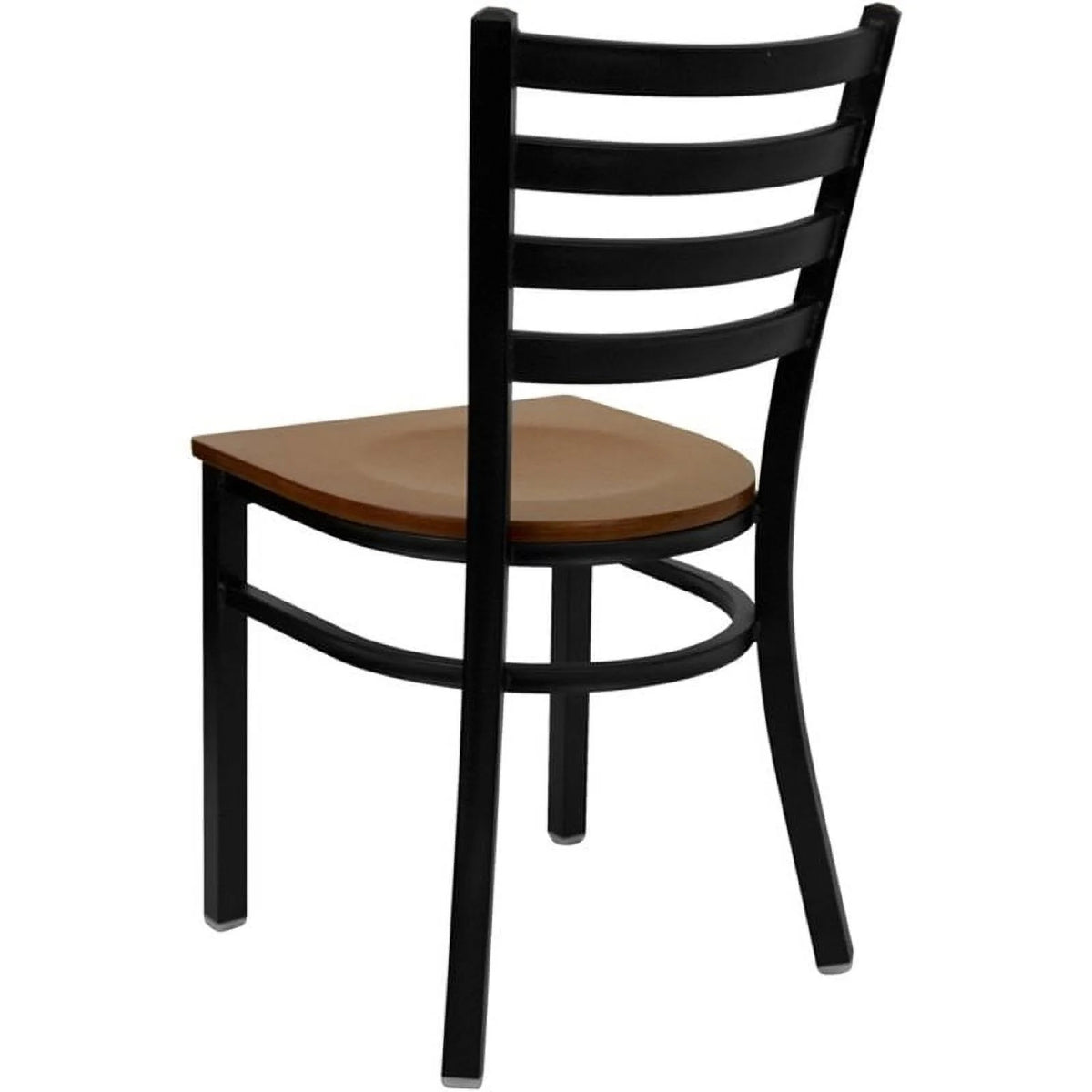 Modern Metal Ladder Back Dining Chair Y411326