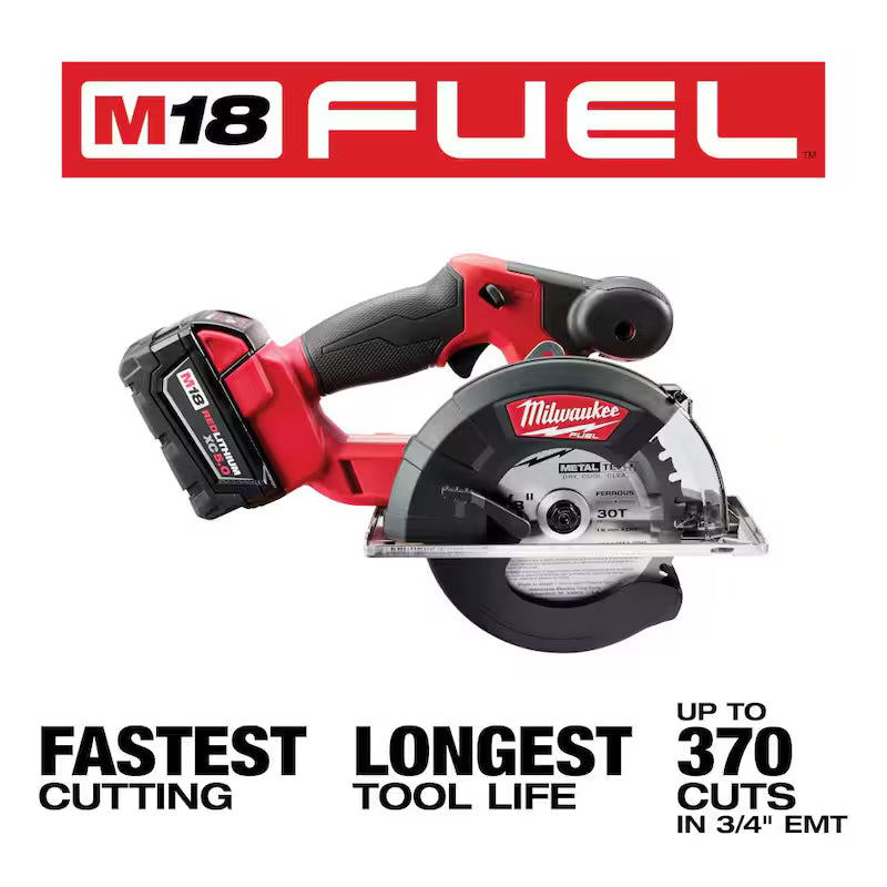 18V Brushless Cordless 5-3/8 in. Circular Saw with Starter Kit L842448