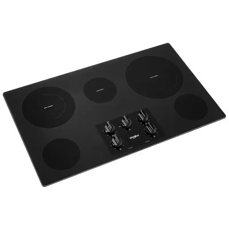 36 in. Black Electric Ceramic Glass Cooktop with 5 Elements P479
