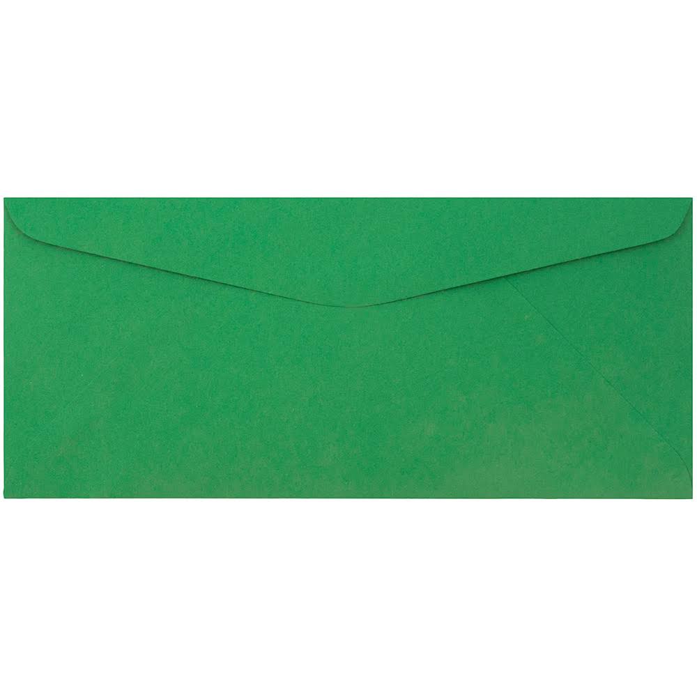 Green Brite Hue Recycled Business Envelopes, 1000 per Pack Q571823