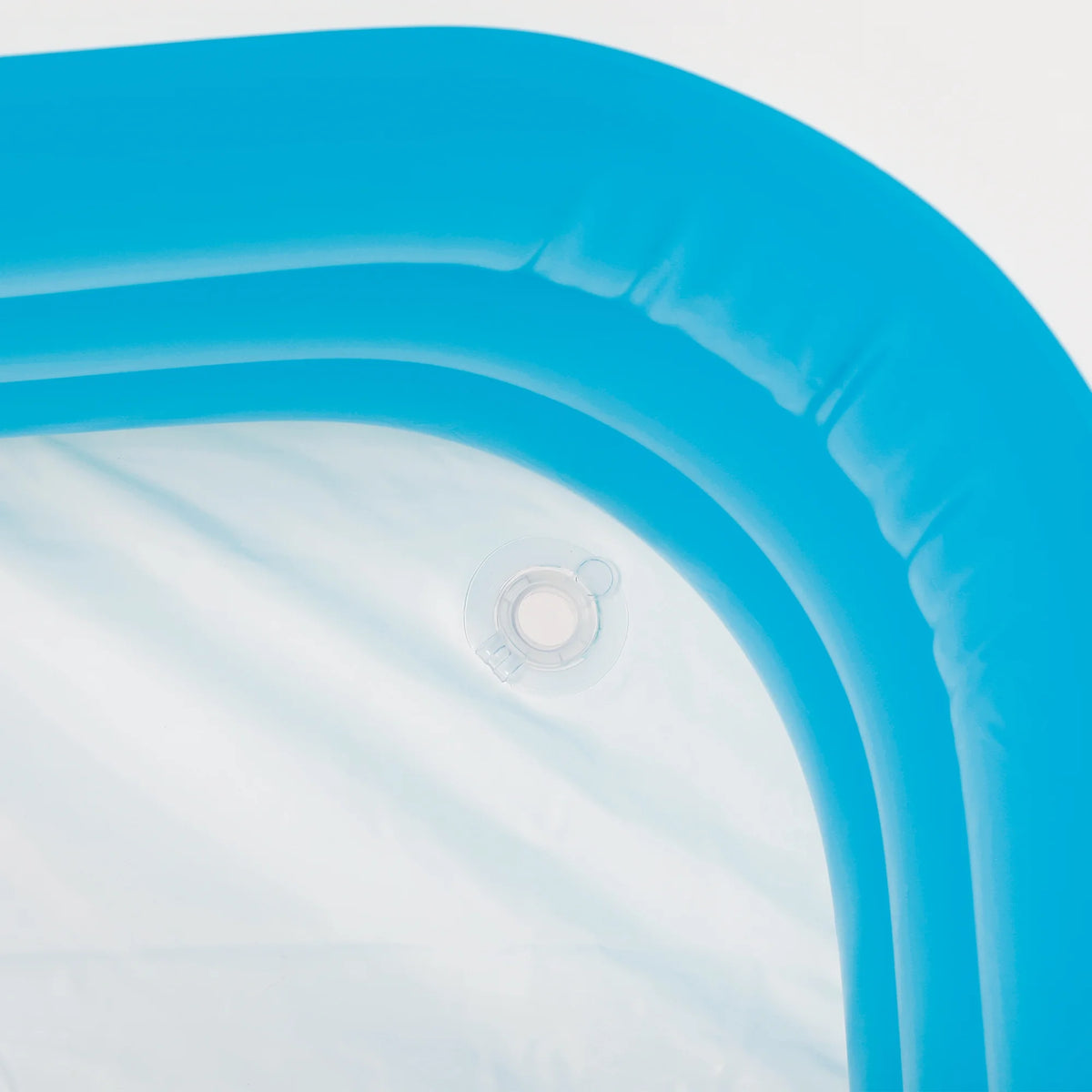 10-Foot Rectangular Inflatable Family Pool, Blue O4119