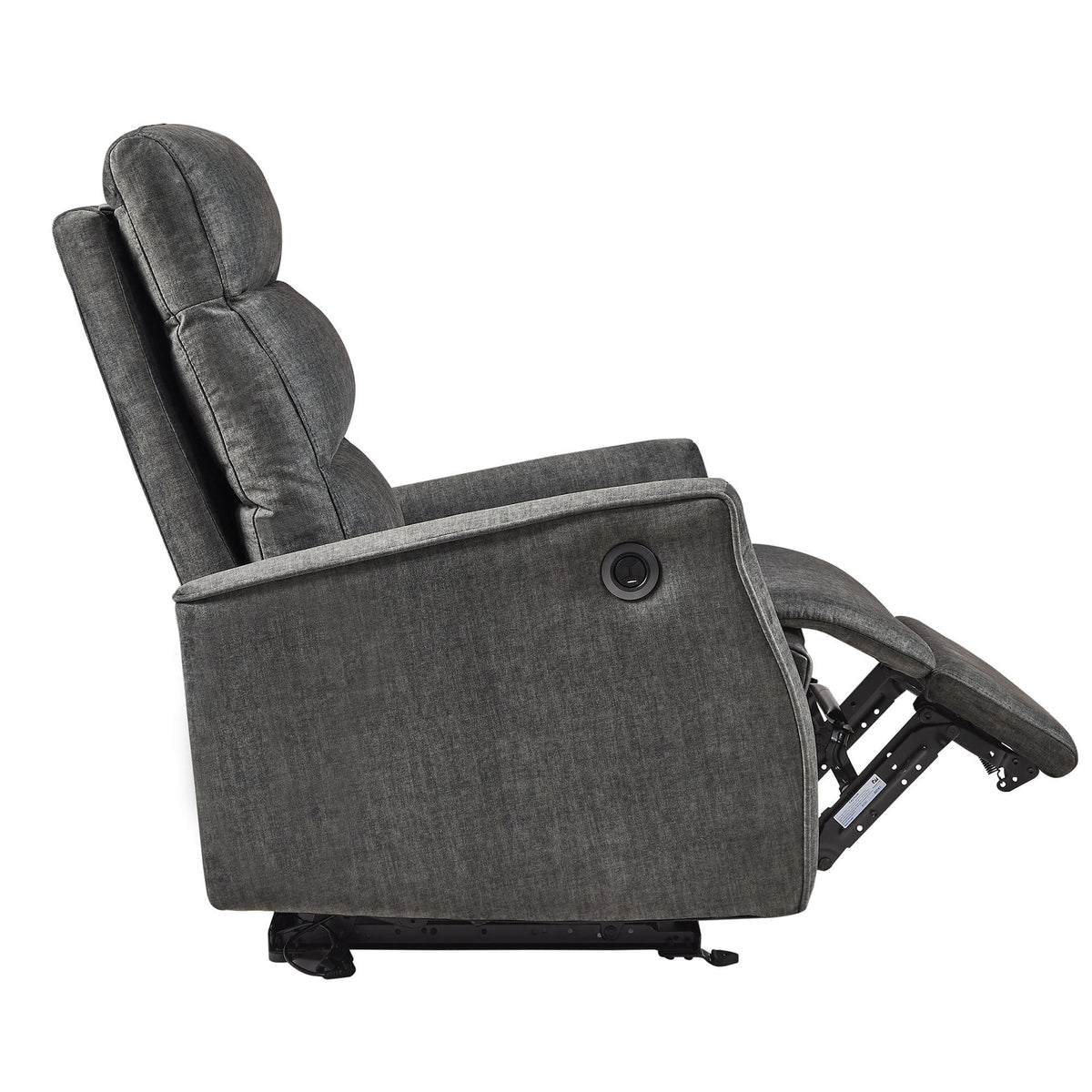 Gray Power Recliner Chair J3333