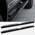 5 Oval Side Step Nerf Bars Matte Black A69021