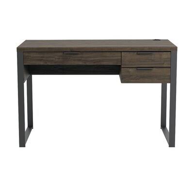 3-Drawer Writing Desk Aged Walnut M12689