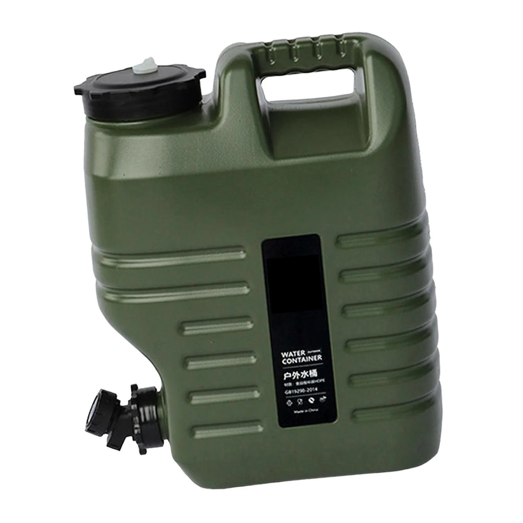 Green 18L Camping Water Storage Jug with Spigot M57341
