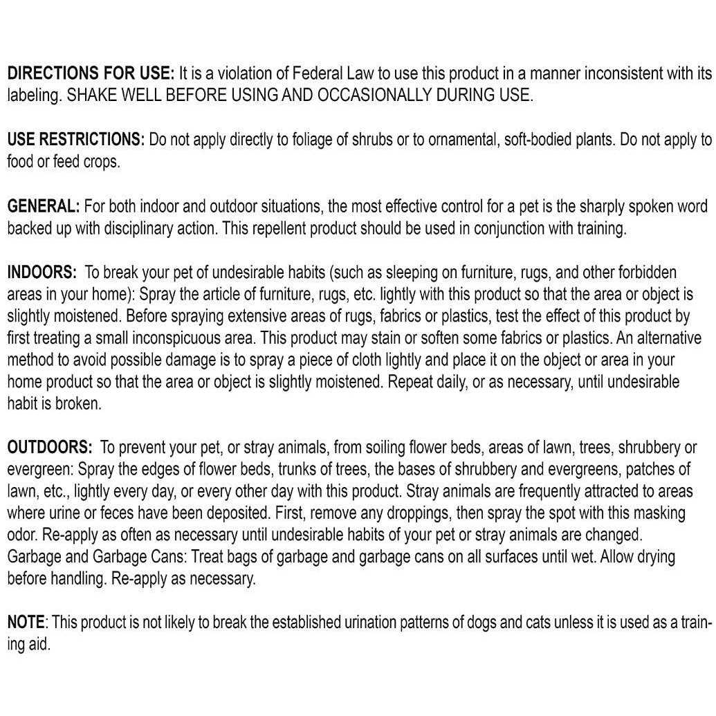 Indoor/Outdoor Cat & Kitten Repellent D800960