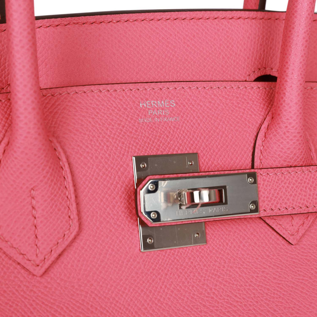 Pre-owned 30 Rose Confetti Epsom Handbag P47691