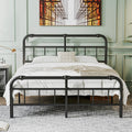 King Bed Frame with Headboard and Footboard X927805