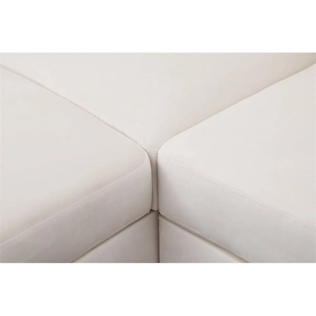 Cream White Sectional Sofa Y9953