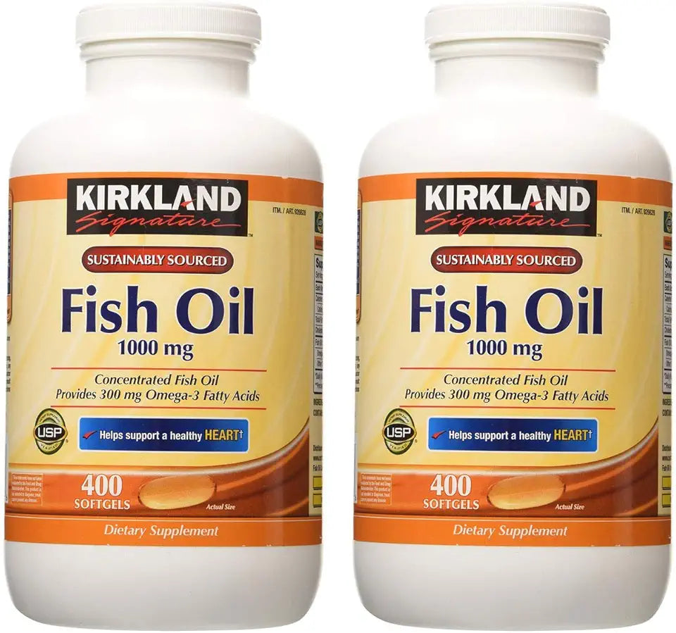 Fish Oil Concentrate 400 Count Pack of 2 J83920