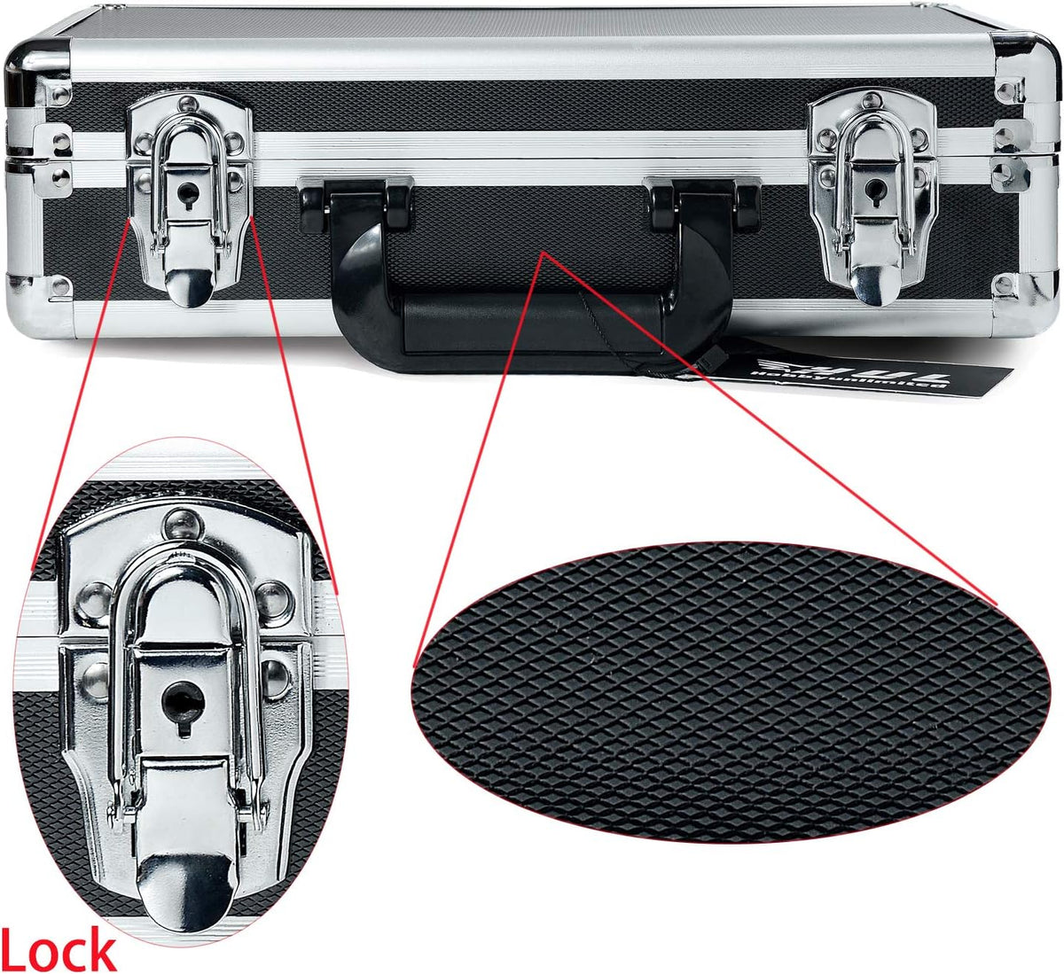 16in Aluminum Case with Pluck Foam Interior R521007