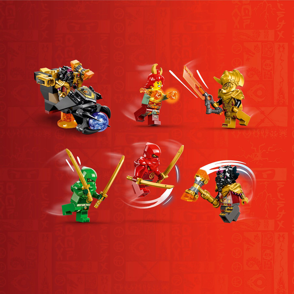 Transforming Lava Dragon Building Toy Set with Minifigures O79541