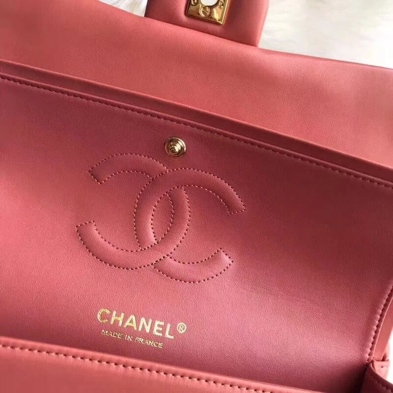 Lambskin Leather Flap Bag H3309