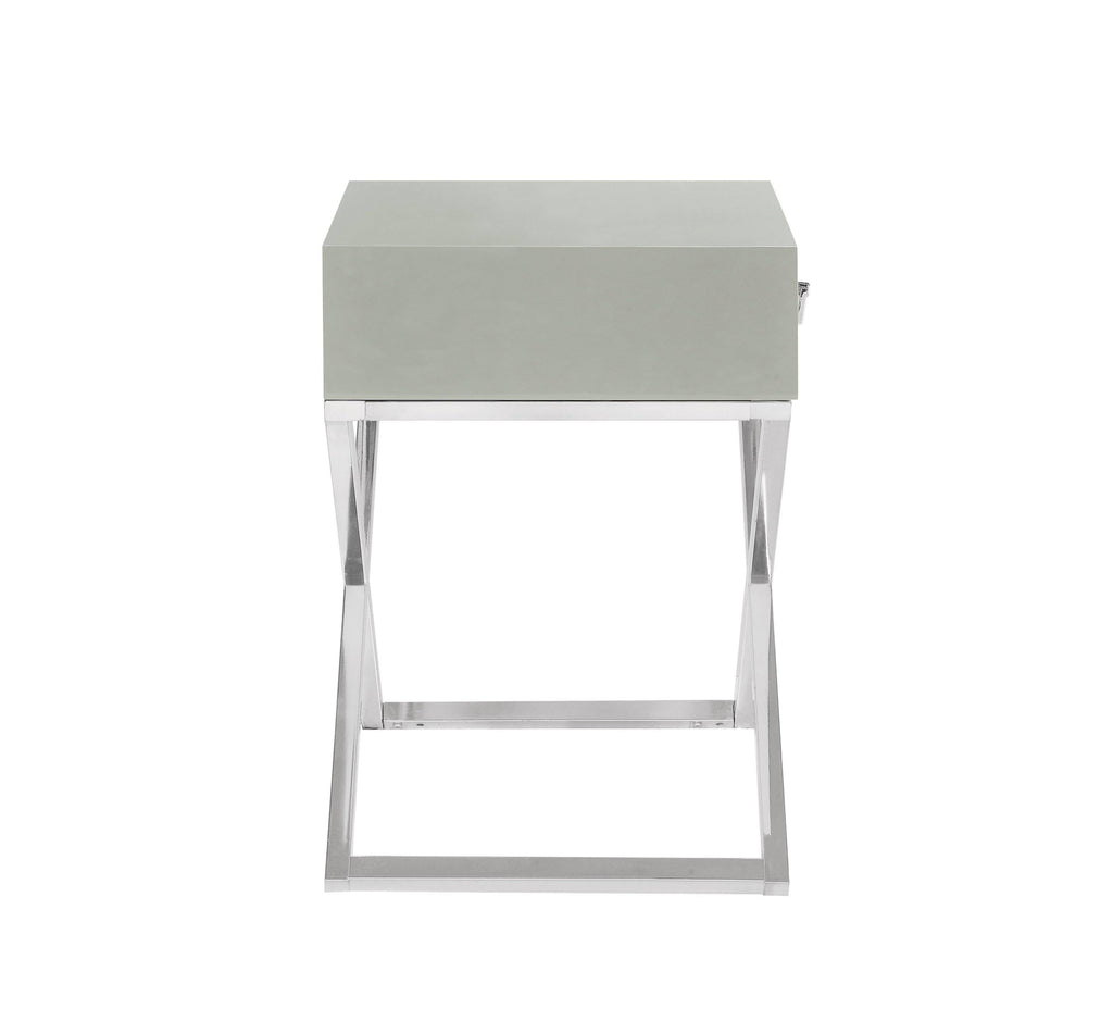 Grey Side Table A490