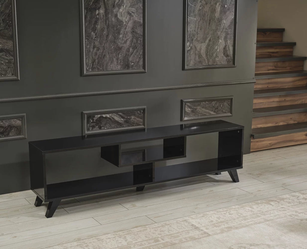 Black 67 Inch Tv Stand F8458