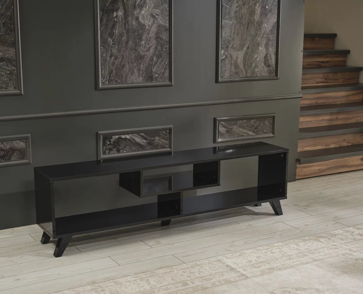Black 67 Inch Tv Stand F8458