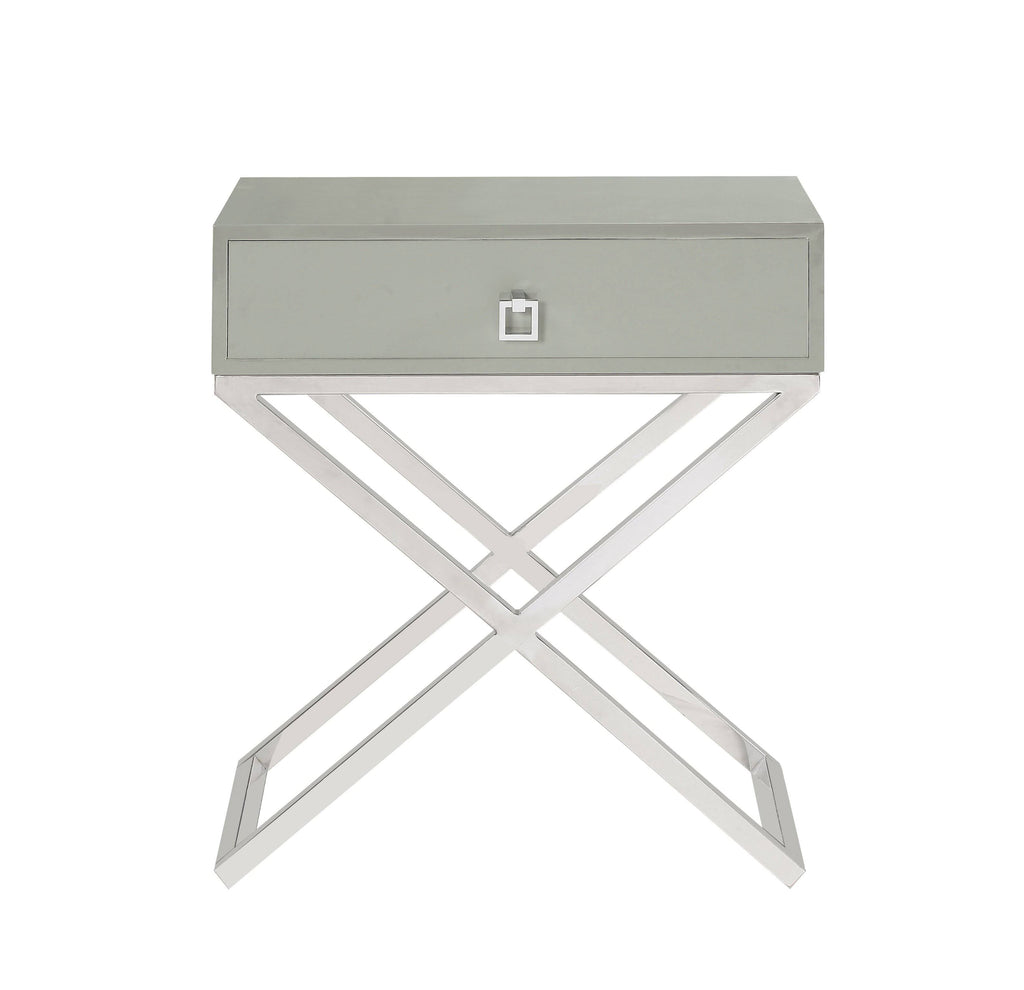 Grey Side Table A490