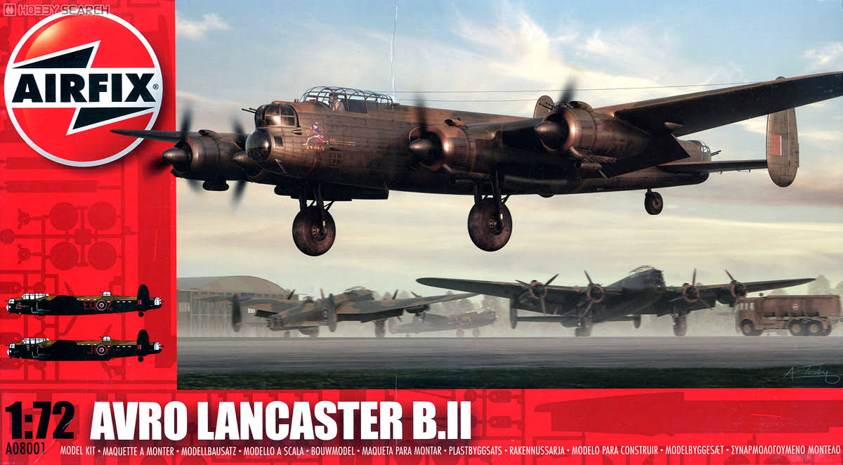 Avro Lancaster B.II Model Kit (1:72 Scale) H7497