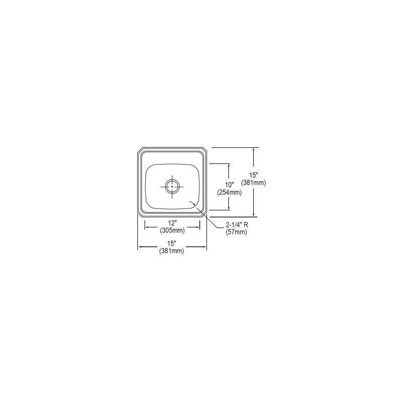 Stainless Steel Bar Sink C78356