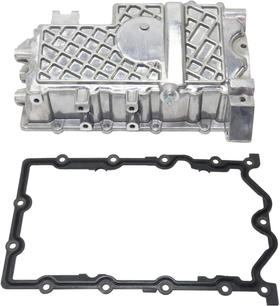 Aluminum Oil Pan with Gasket and Drain Plug I636