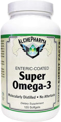 Enteric-Coated Super Omega-3 1000mg 120 Enteric Softgels F512909