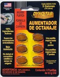 Aumentador De Octanaje 6 pastillas de 0.5-g F4801