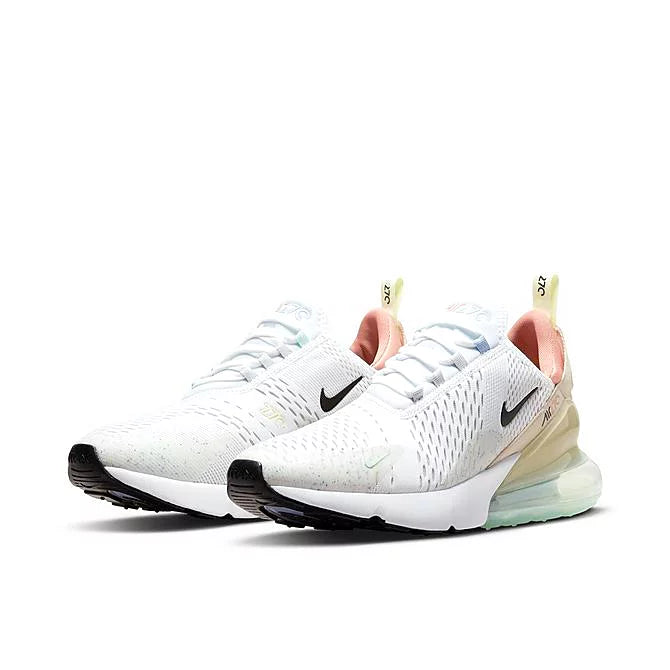 White Black Men's Air Max 270 O78556