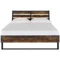 Oak Black Eastern King Bed M52936