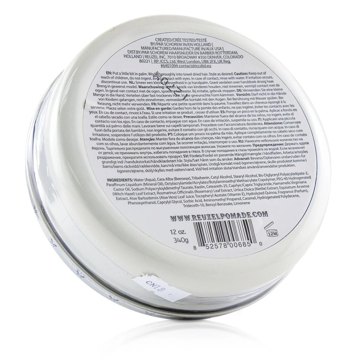 Clay Matte Pomade 35g P75002