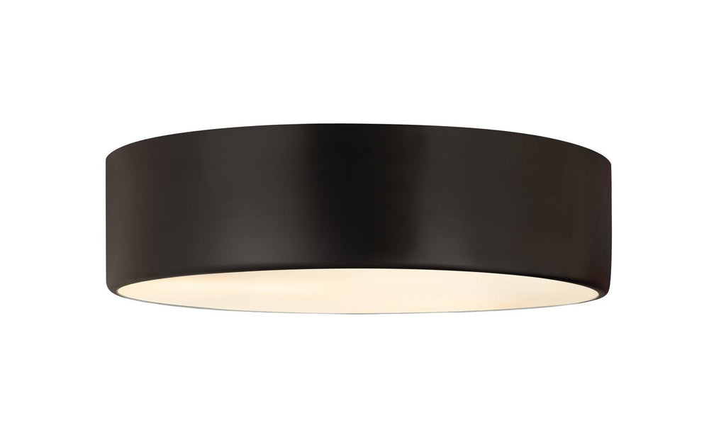 Matte Black 4 Light Flush Mount P528