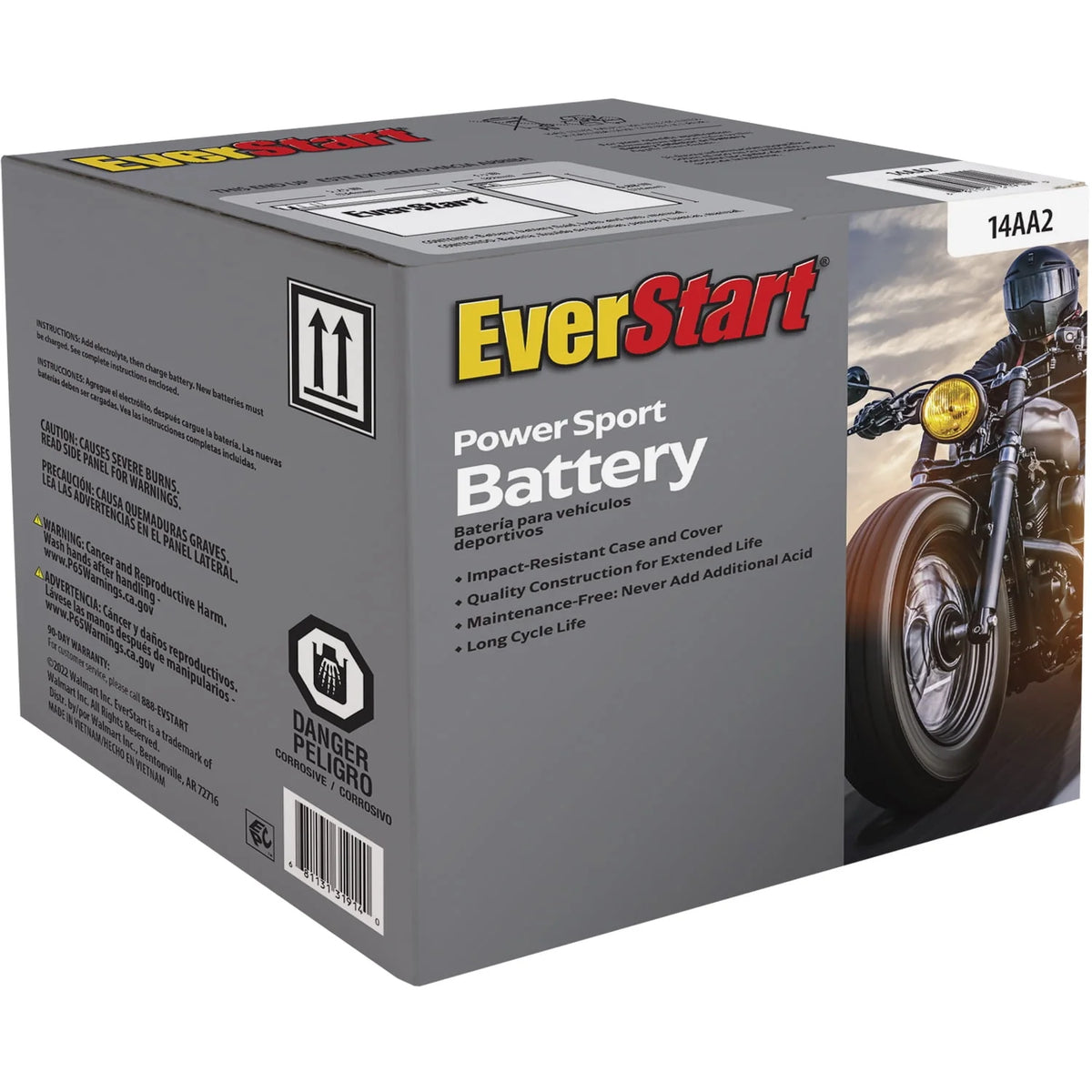 Lead Acid Power Sport Battery 12 Volt 190 CCA M35727