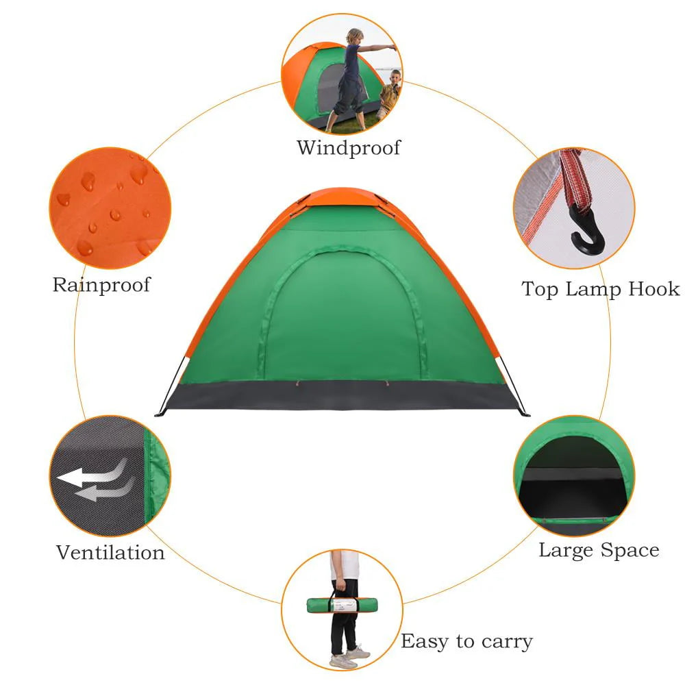 Oxford Fabric Single Person Instant Tent U457845