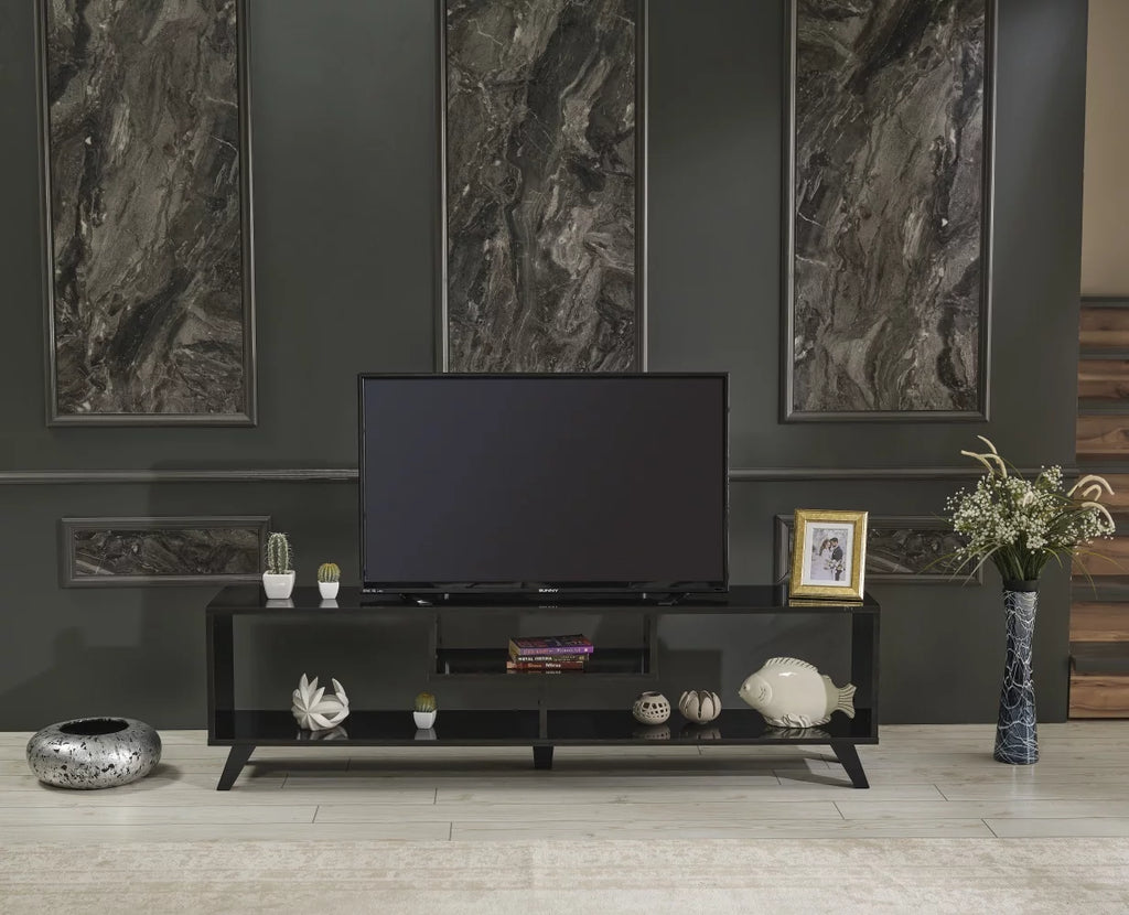 Black 67 Inch Tv Stand F8458