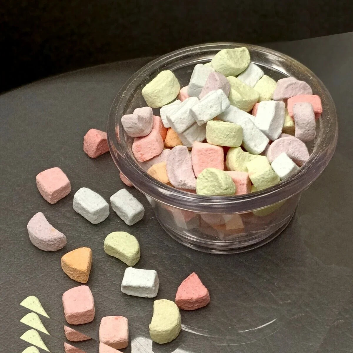 Dehydrated Cereal Mini Marshmallows Assorted Colors 1 lb. Q72485
