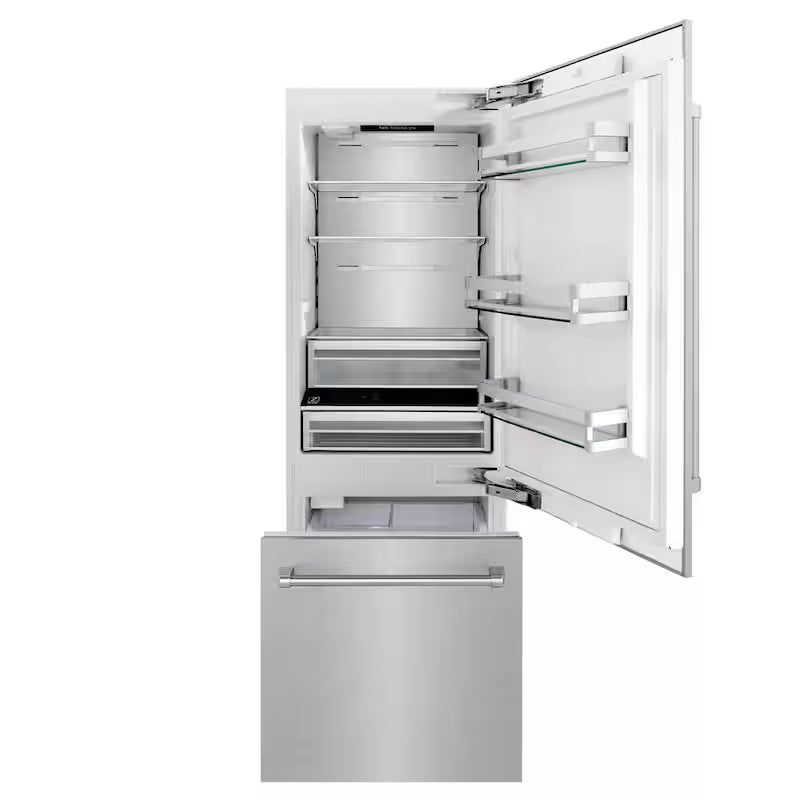 2-Door Bottom Freezer Refrigerator with Water and Ice Dispenser F3849