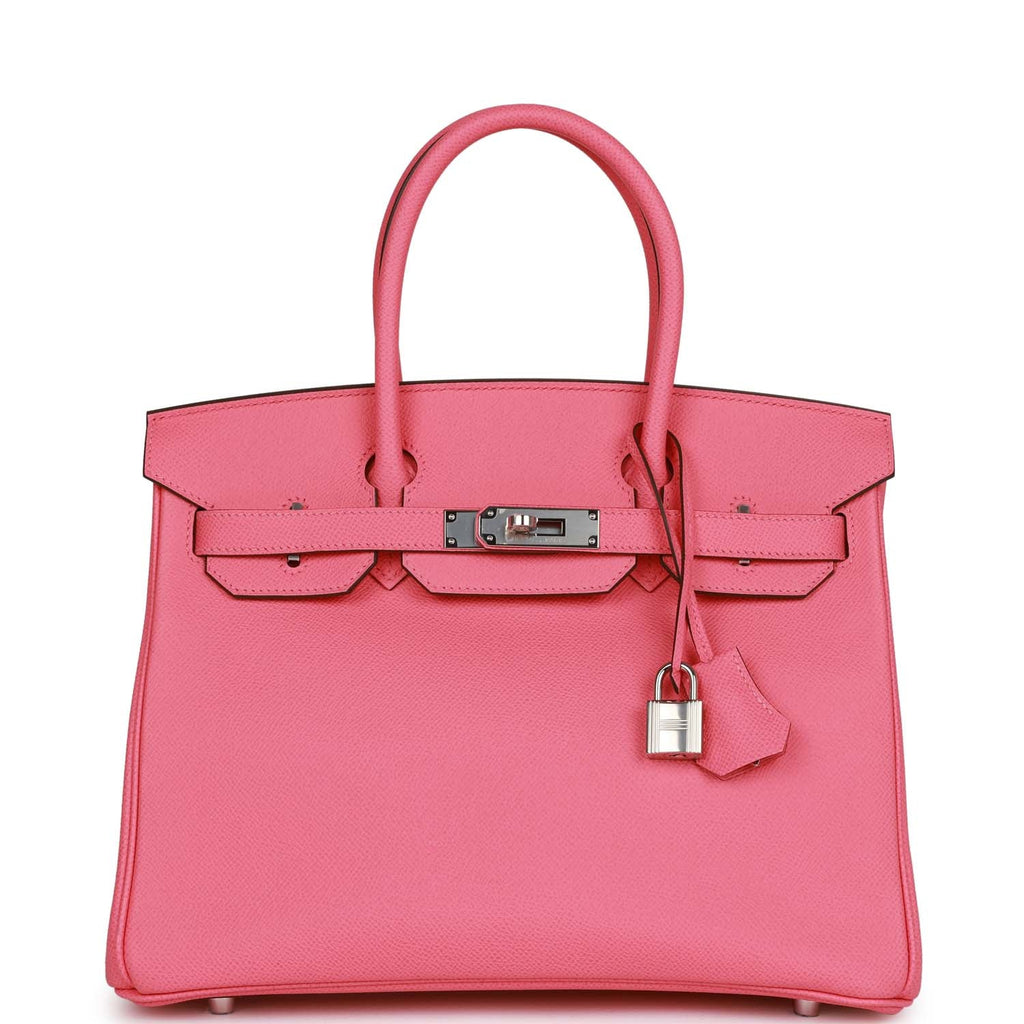 Pre-owned 30 Rose Confetti Epsom Handbag P47691