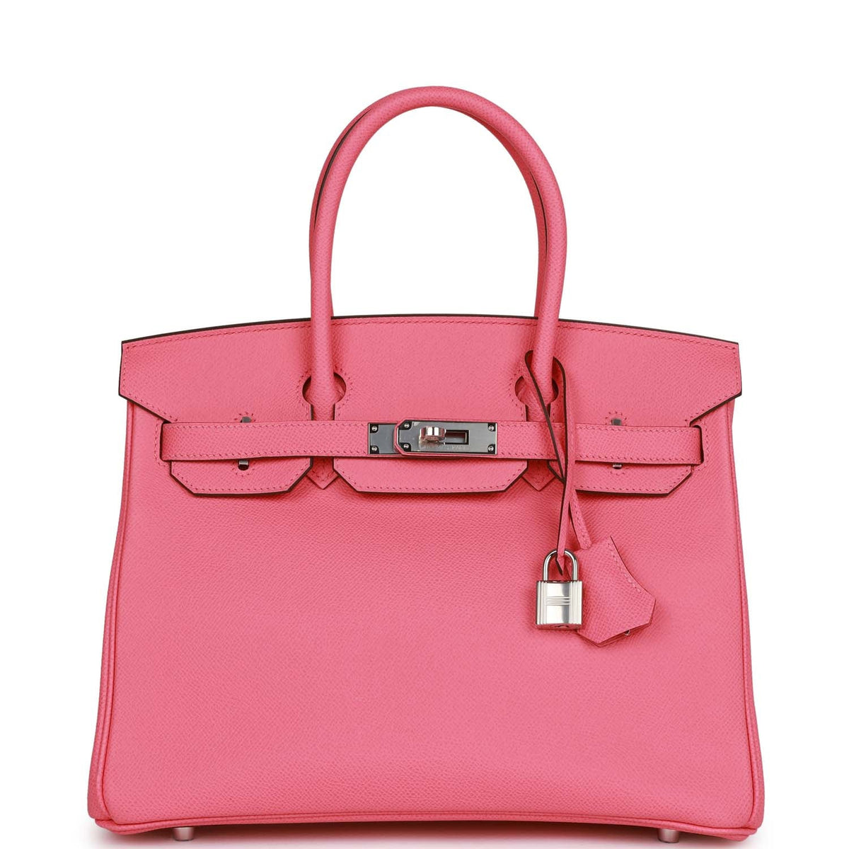 Pre-owned 30 Rose Confetti Epsom Handbag P47691