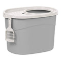 Grey Top Entry Cat Litter Box Z25647