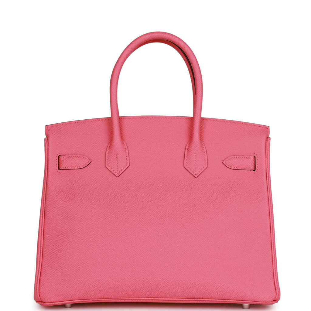 Pre-owned 30 Rose Confetti Epsom Handbag P47691
