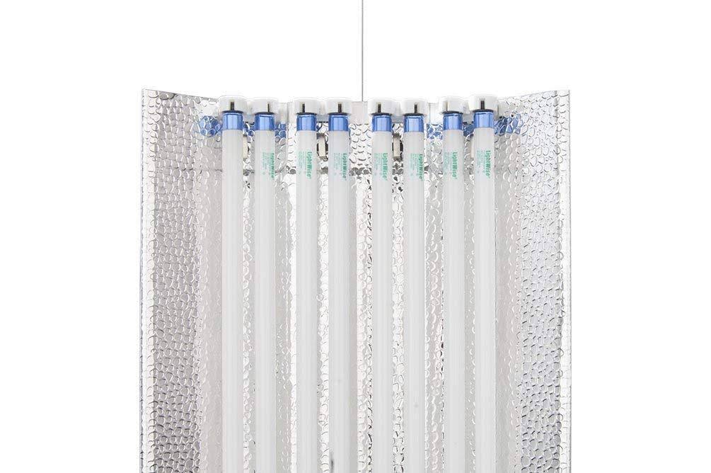 4 ft 8 Lamps Fluorescent Hydroponic Grow Light E242