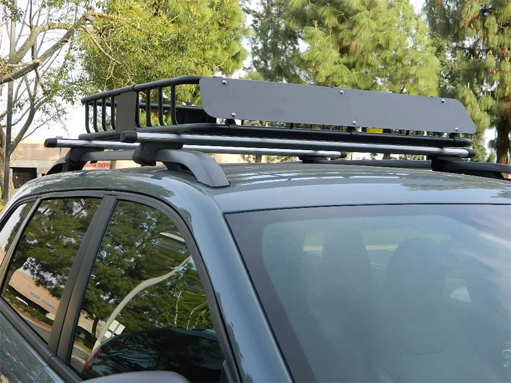 Black Universal Roof Rack Cargo Basket L924269