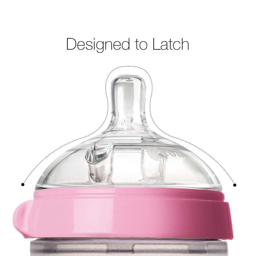 Pink 5 Oz Baby Bottle G4609
