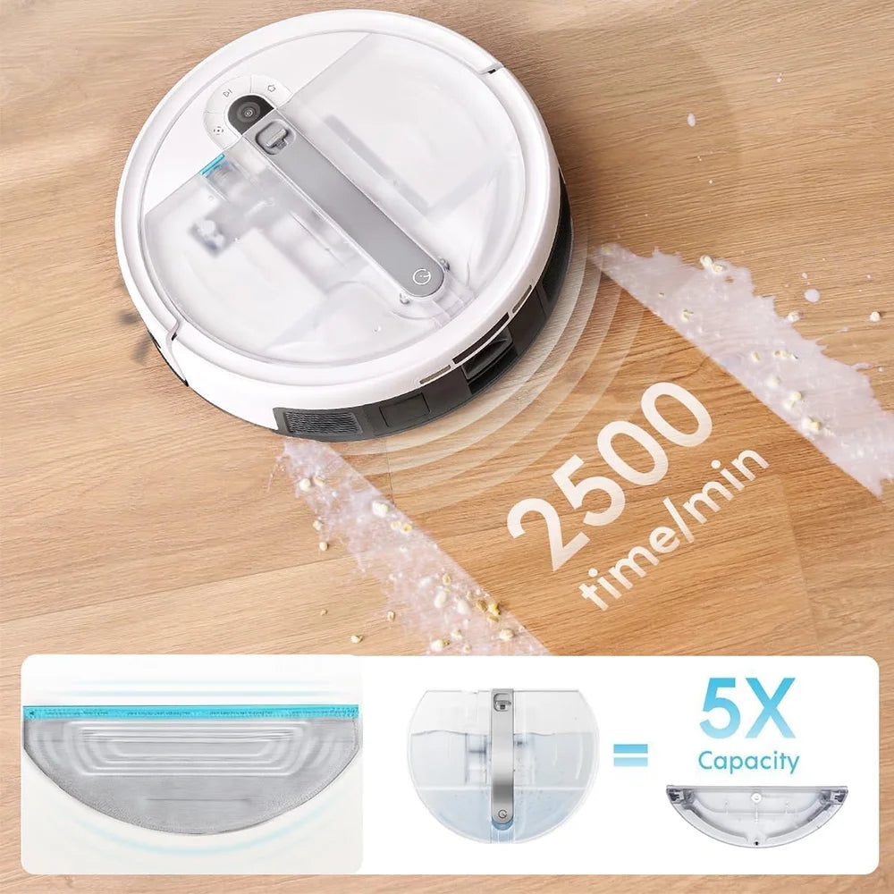 Robot Vacuum And Mop Combo Self Emptying Self-Drying Z6564