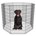 Folding 8 Panel Pet Playpen S317595