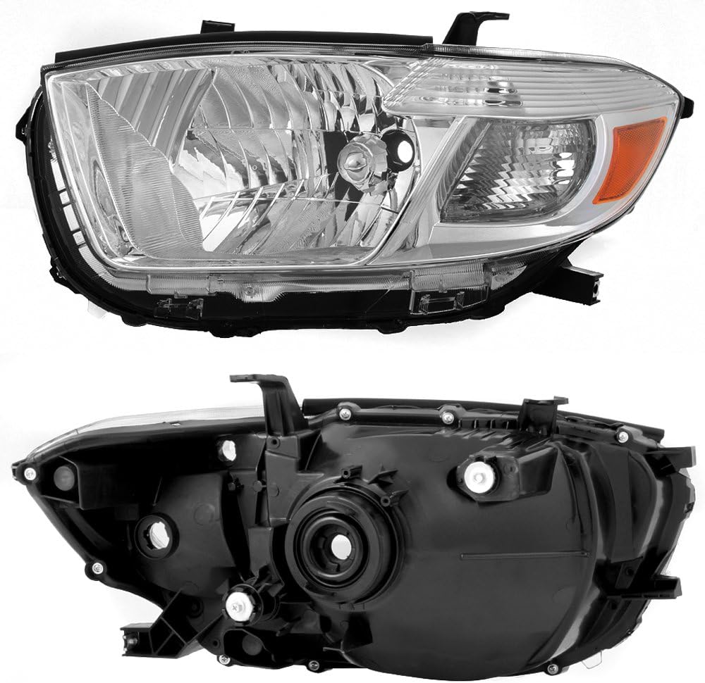 Headlights Pair Driver Left Passenger Right Side Replacement P70923