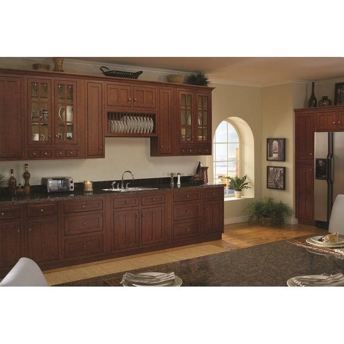 Cabernet Veneered Wall End Panel Y303
