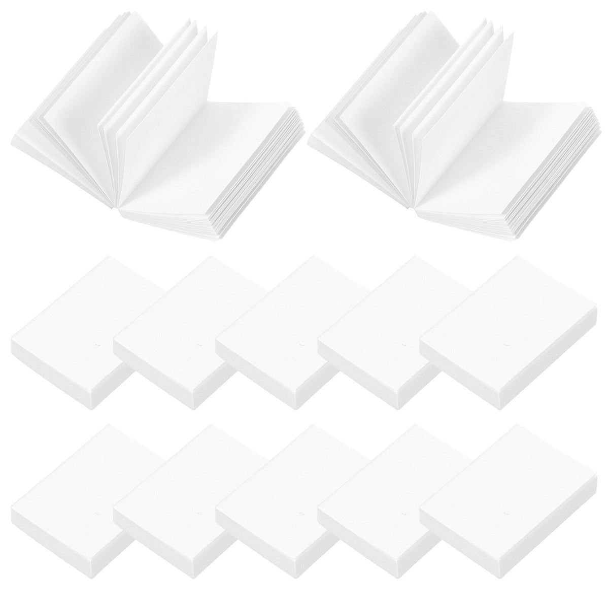 20pcs Doll House Mini Books Blank Paintable Mini Books Models O988267